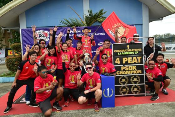 TJ Alberto and Access Plus Racing wins 4th consecutive PSBK title TJ Alberto and Access Plus Racing wins 4th consecutive PSBK title image
