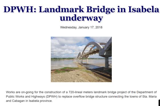 DPWH: PHP 1.2B Cagayan bridge collapsed when a 102-ton truck passed DPWH: PHP 1.2B Cagayan bridge collapsed when a 102-ton truck passed image