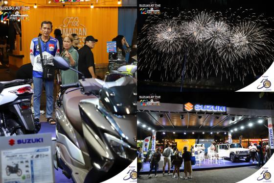 Suzuki showcase models at the 12th Philippine International Pyromusical Competition Suzuki showcase models at the 12th Philippine International Pyromusical Competition image