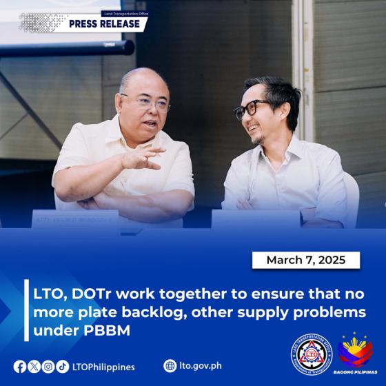 LTO: license plate backlog ‘will be addressed this year’ LTO: license plate backlog ‘will be addressed this year’ image