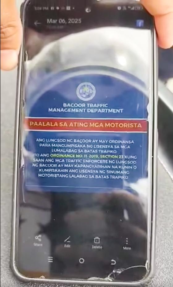 Bacoor City has a max 70db/99db anti-noise ordinance Bacoor City has a max 70db/99db anti-noise ordinance image