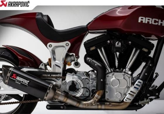 AkrapoviÄ announces tie up with Keaunu Reeves' ARCH Motorcycle AkrapoviÄ announces tie up with Keaunu Reeves' ARCH Motorcycle image