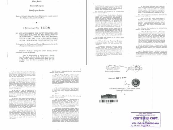 Doble Plaka Amendment: LTO must end plate backlog by June 2026 Doble Plaka Amendment: LTO must end plate backlog by June 2026 image