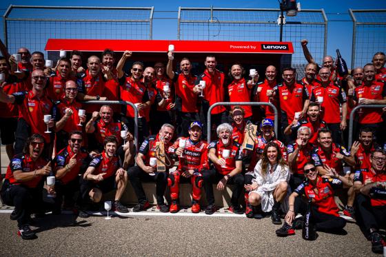 Marc Márquez victorious at MotoGP Aragón Grand Prix Marc Márquez victorious at MotoGP Aragón Grand Prix image