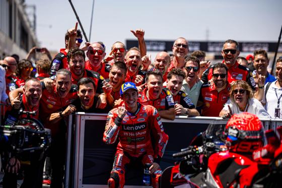 Marc Márquez victorious at MotoGP Aragón Grand Prix Marc Márquez victorious at MotoGP Aragón Grand Prix image