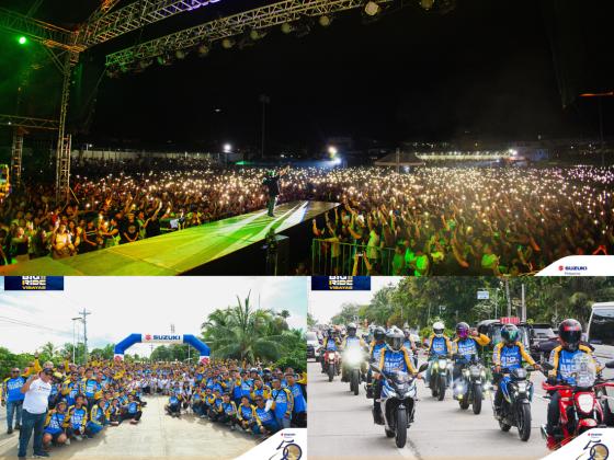 Suzuki kicks off Big Ride Series, celebrates with Saulog Night in Bohol Suzuki kicks off Big Ride Series, celebrates with Saulog Night in Bohol image