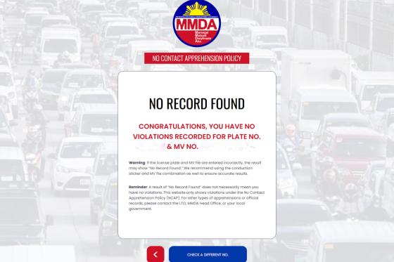 MMDA launches ‘May Huli Ka’ portal, plate and MV File number required MMDA launches ‘May Huli Ka’ portal, plate and MV File number required image