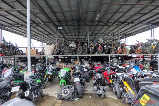 There’s a facility in Cavite that revives wrecked motorcycles There’s a facility in Cavite that revives wrecked motorcycles image