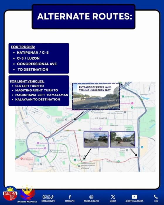 Rerouting plan for PBBM’s 2025 SONA announced by MMDA Rerouting plan for PBBM’s 2025 SONA announced by MMDA image