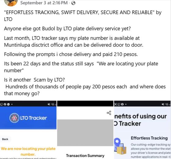 LTO Tracker fail: wrong plate to no plate received, other glitches LTO Tracker fail: wrong plate to no plate received, other glitches image