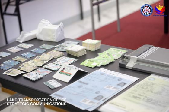 Fake license and other docs maker busted by LTO, PNP-ACG Fake license and other docs maker busted by LTO, PNP-ACG image