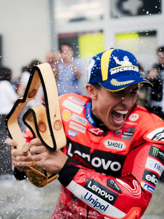 2025 MotoGP champion Marc Márquez sidelined by shoulder injury 2025 MotoGP champion Marc Márquez sidelined by shoulder injury image