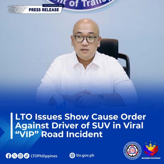 DOTr Usec. in hot seat after viral video reveals illegal use of plate, wang-wang DOTr Usec. in hot seat after viral video reveals illegal use of plate, wang-wang image