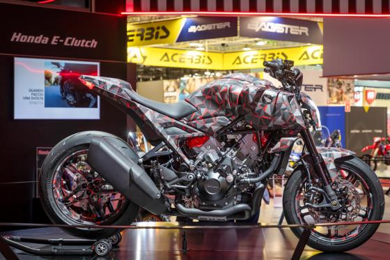 Honda presents its e-turbo powered V3R 900 prototype at EICMA Honda presents its e-turbo powered V3R 900 prototype at EICMA image