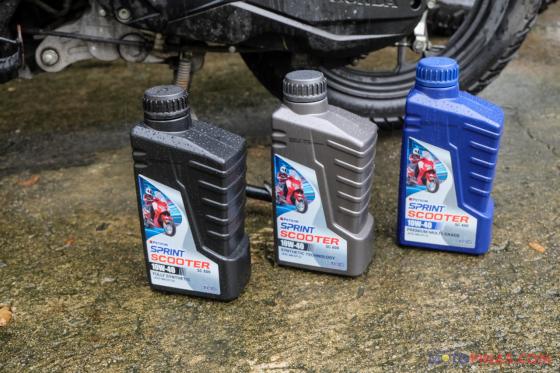 Petron rolls out its new Sprint Scooter oil 10w40 Petron rolls out its new Sprint Scooter oil 10w40 image