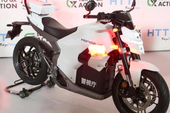 Honda’s WN7 e-bike to be used by Tokyo Police Honda’s WN7 e-bike to be used by Tokyo Police image