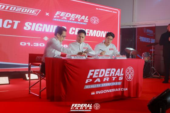Federal Parts now in the PH, names CXP Motozone as distributor Federal Parts now in the PH, names CXP Motozone as distributor image