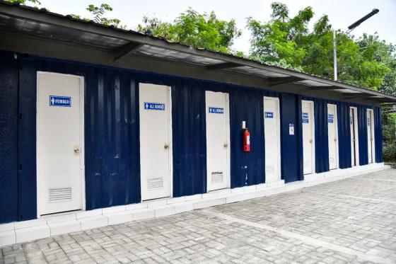 FREE shower rooms for bike-to-work commuters now open at MMDA FREE shower rooms for bike-to-work commuters now open at MMDA image