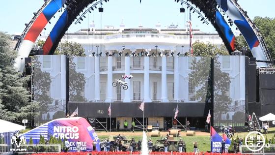 Pastrana, Carmichael, McGrath lead historic White House motorcycle jump Pastrana, Carmichael, McGrath lead historic White House motorcycle jump image