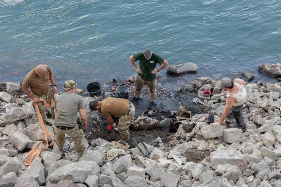 While Habagat floods PH, EU drought reveals rare WWII-era motorcycle in Danube While Habagat floods PH, EU drought reveals rare WWII-era motorcycle in Danube image