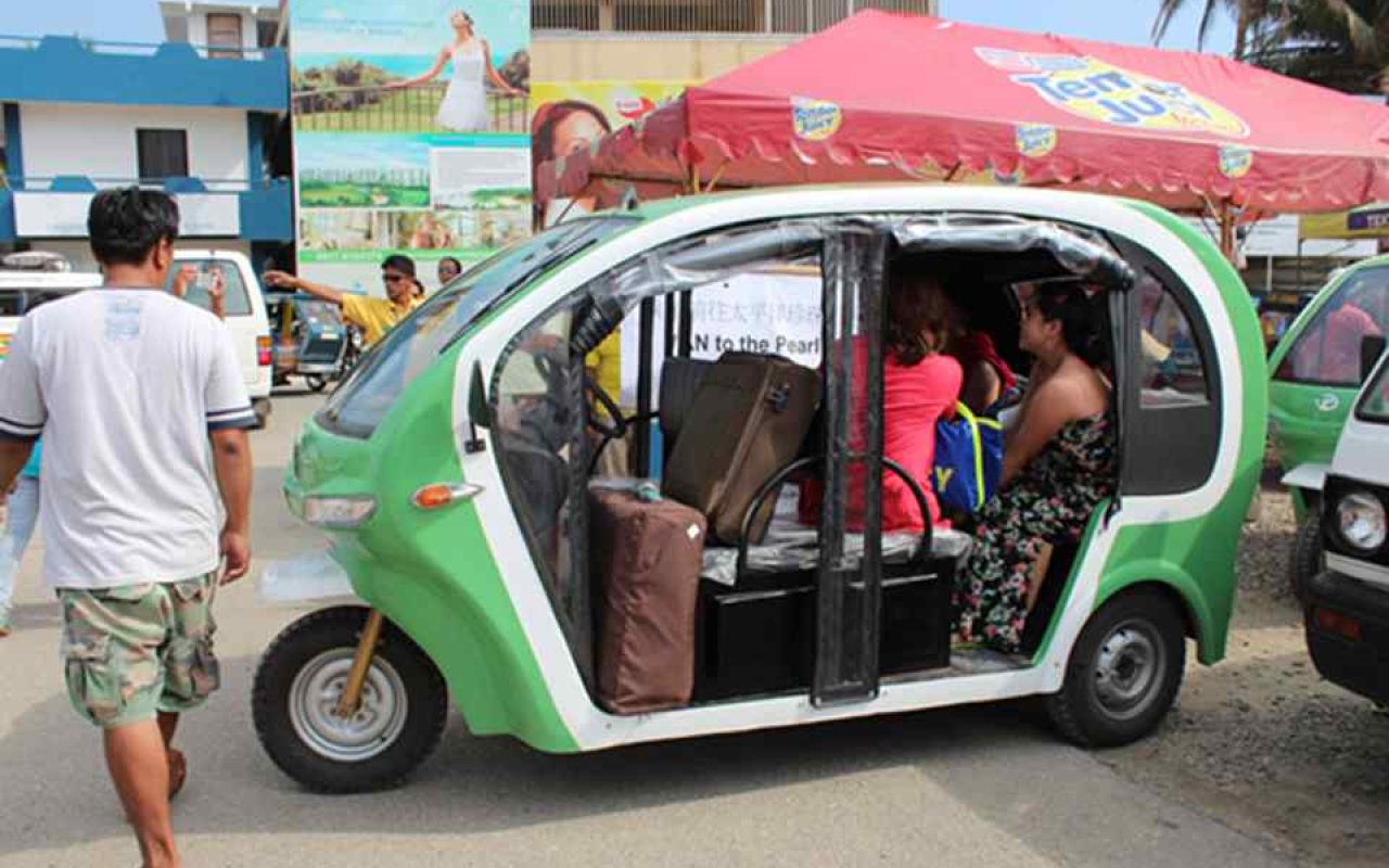 Gas-powered trikes continue phase-out in Boracay