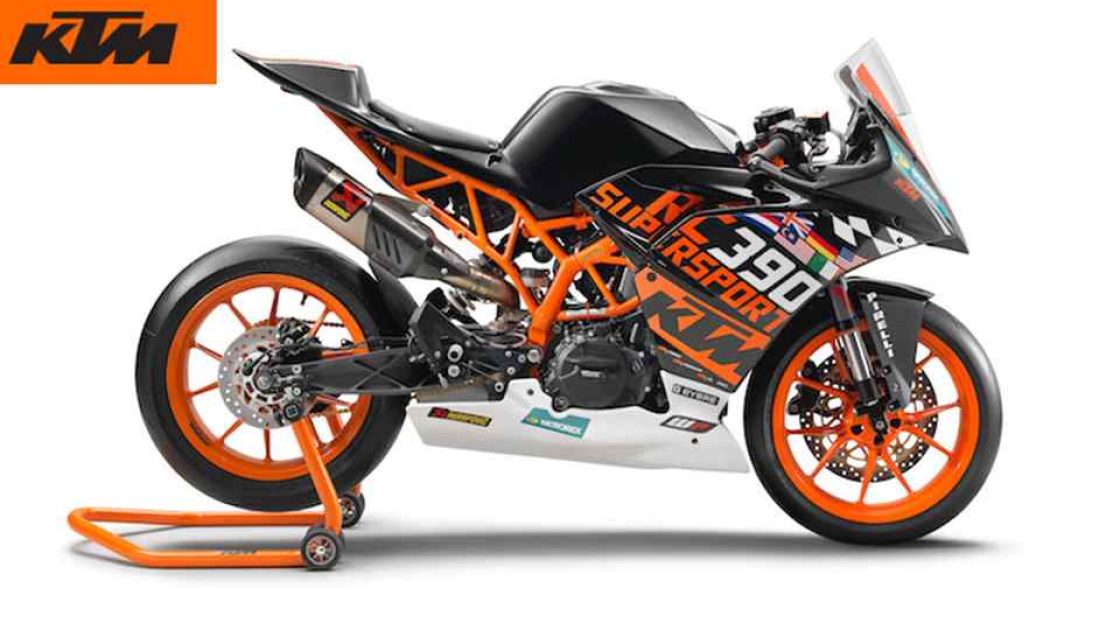 KTM's new 2018 RC 390 R is ready to win
