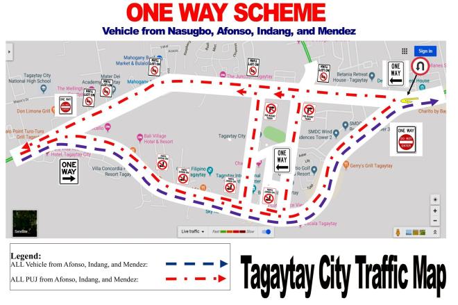 Tagaytay City one-way traffic scheme starting tomorrow, April 13 image
