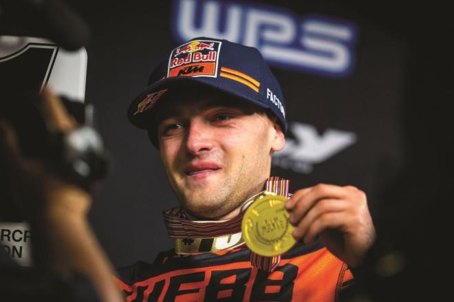 Webb wins KTM