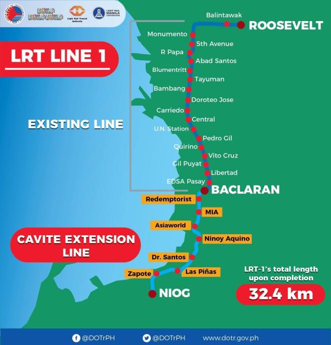 DOTr: LRT 1 extension project will not disrupt traffic image