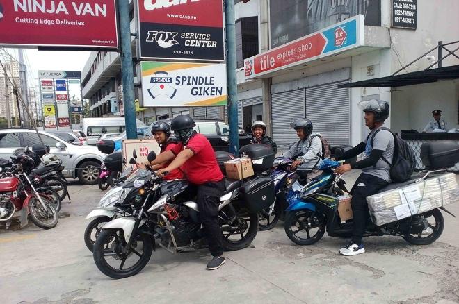 How to share the road with motorcycle delivery riders image