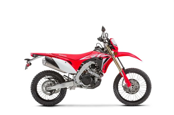 Honda teases us with the 2020 CRF 450L image