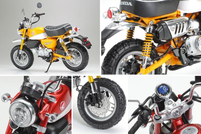 Tamiya releases 1/12 scale model of the new Honda Monkey 125 image