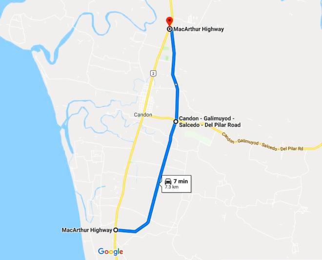 Candon bypass road formally opened image