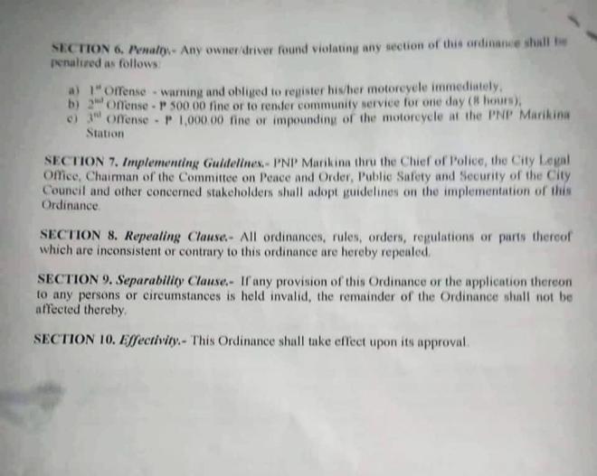 Marikina City soon to require