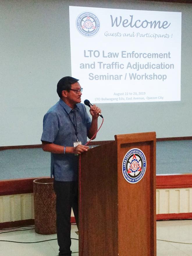 LTO conducts seminar-workshop for its Traffic and Adjudication officers image
