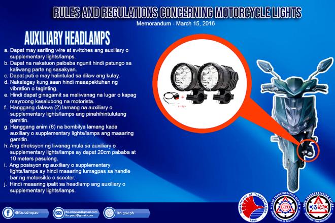 LTO releases simplified guidelines on LED lights image