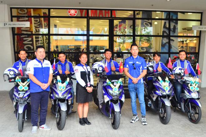 Yamaha Vietnam riders visit PH for Blue Core ASEAN ride image
