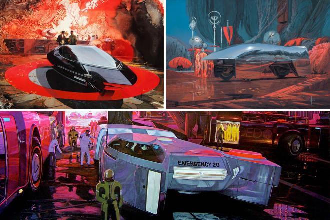 Rest in peace Syd Mead, grandfather of concept art image
