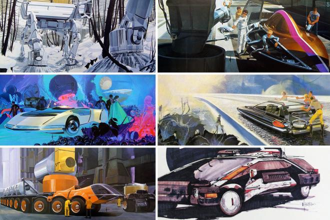 Rest in peace Syd Mead, grandfather of concept art image