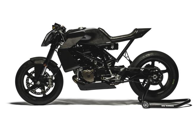 Young Ferrari F1 star Charles Leclerc gets his own custom café racer image
