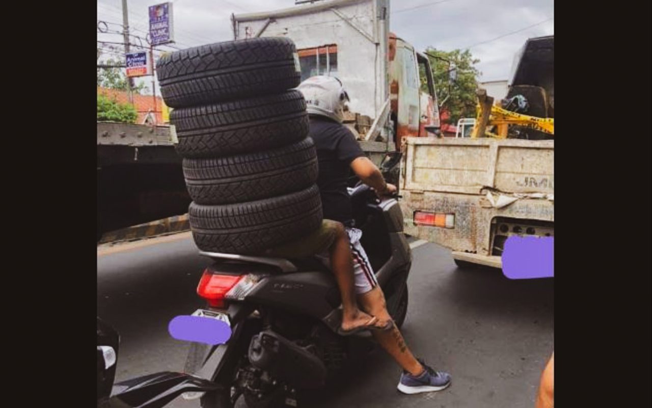 LTO charges 'Michelin Man' and driver with reckless driving