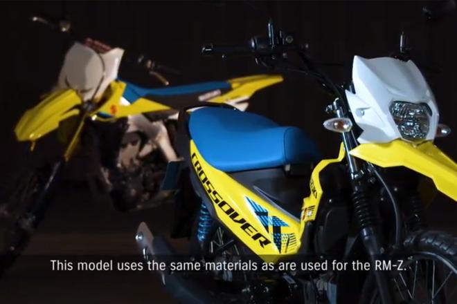 Watch: Suzuki Raider J Crossover made with RM-Z parts image