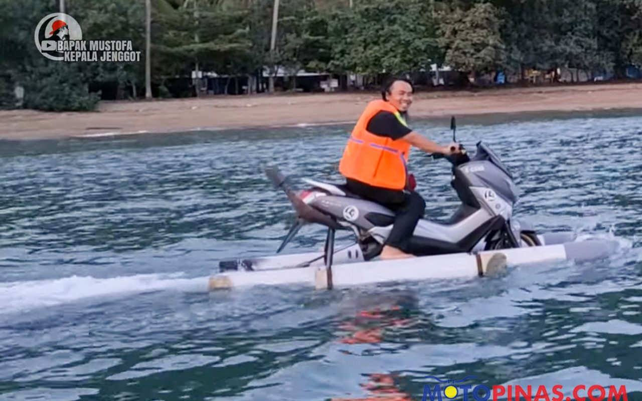 Watch: Indonesian turns Nmax into jetski