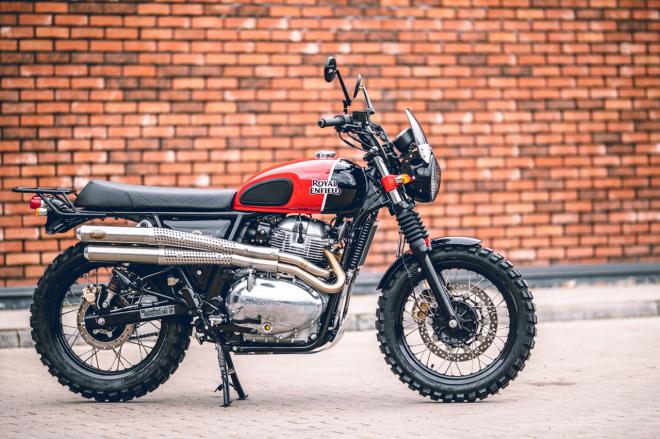 Royal Enfield Latvia built their own Scrambler for sale image