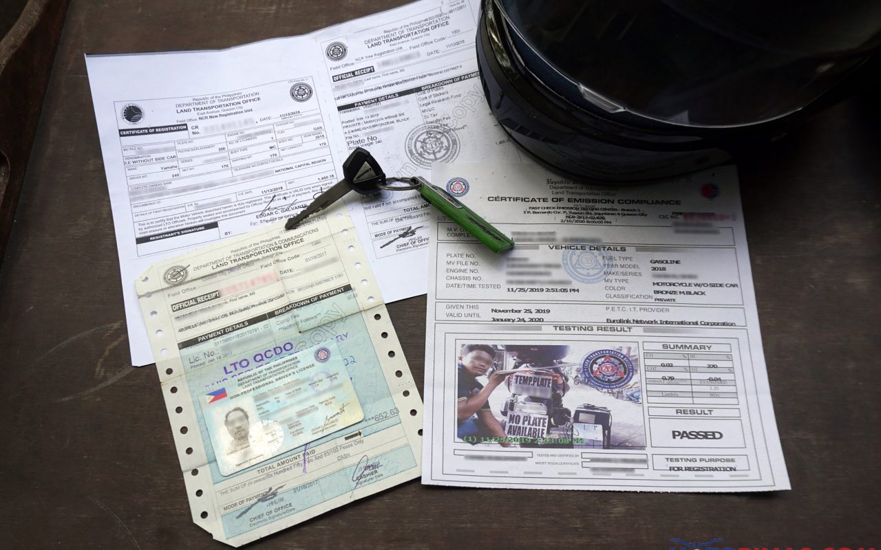 LTO: Report sale of motorcycle, transfer of ownership ASAP