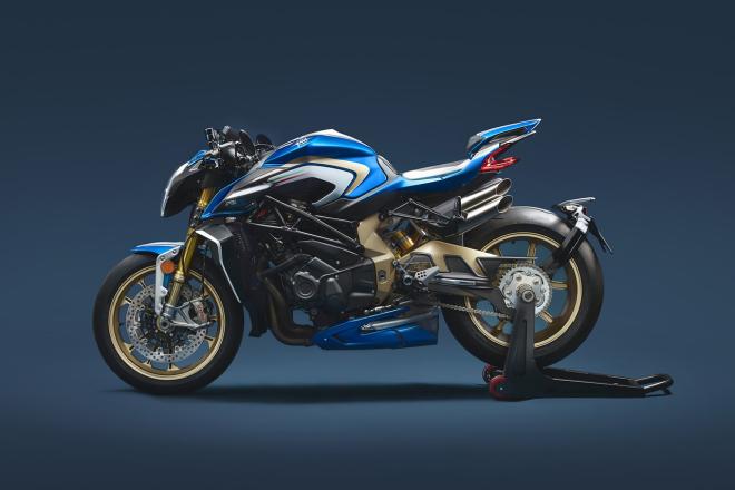 MV Agusta unveils 1 of 1 Brutale Blue and White image