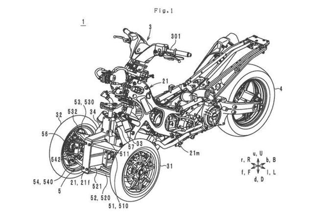 Yamaha working on Tmax-size three-wheeler image