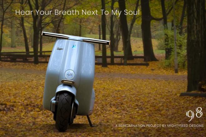 Wait, what? An electric Vespa? image