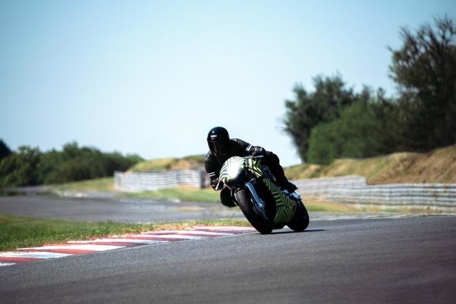 Watch: Aston Martin and Brough Superior test AMB 001 on track image