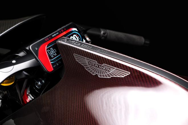 Watch: Aston Martin and Brough Superior test AMB 001 on track image